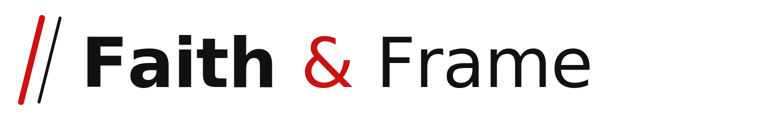Faith & Frame